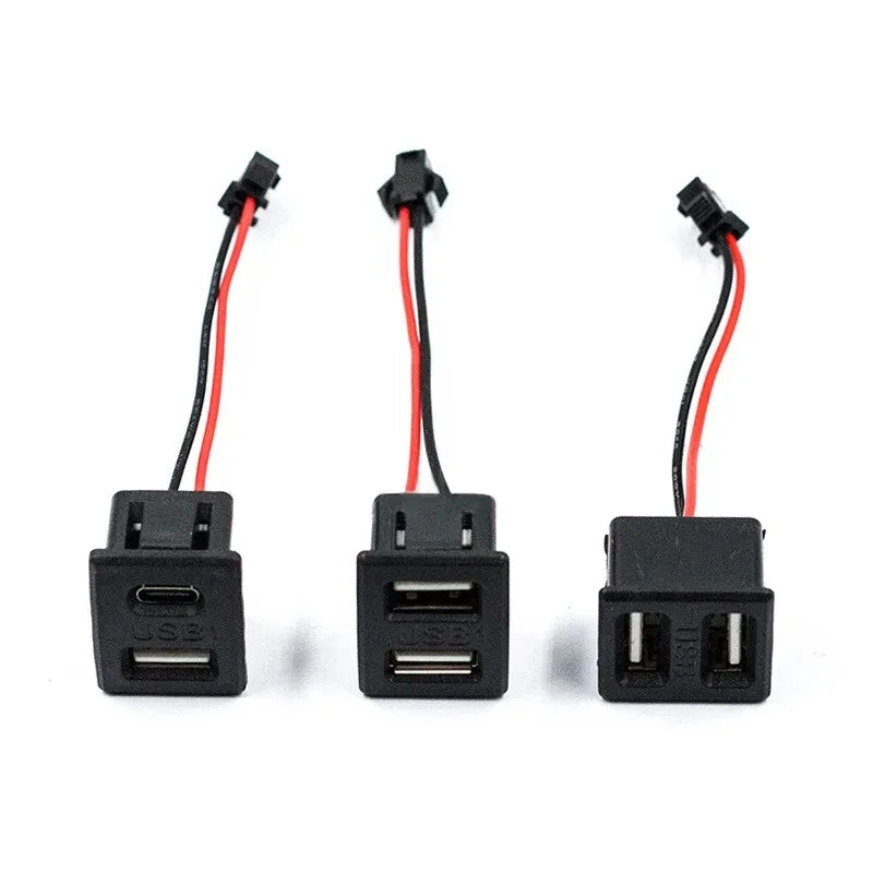 Doppelschicht USB Typ-C Ladebuchse