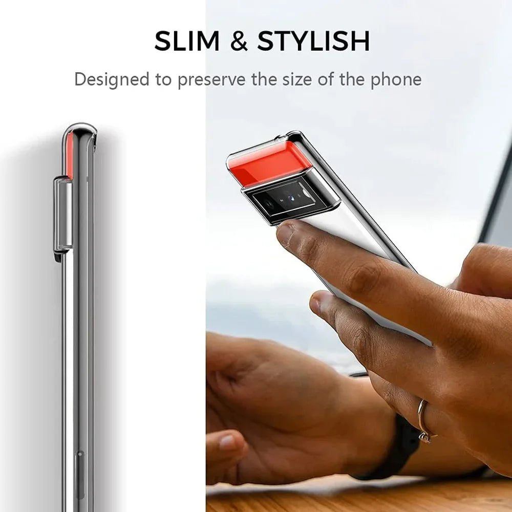 Kristallklare TPU-Hülle für Pixel 9 Pro