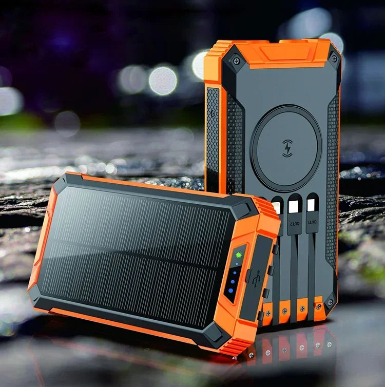 Solar Powerbank 20000mAh waterproof with Type-C