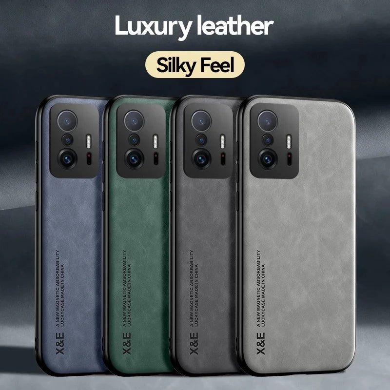 Leder Magnet Hülle für Xiaomi Mi 11
