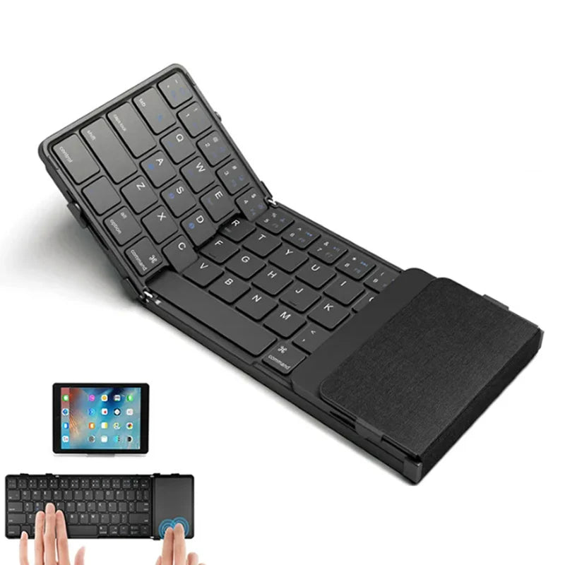 BOW Bluetooth faltbare kabellose Tastatur mit Touchpad