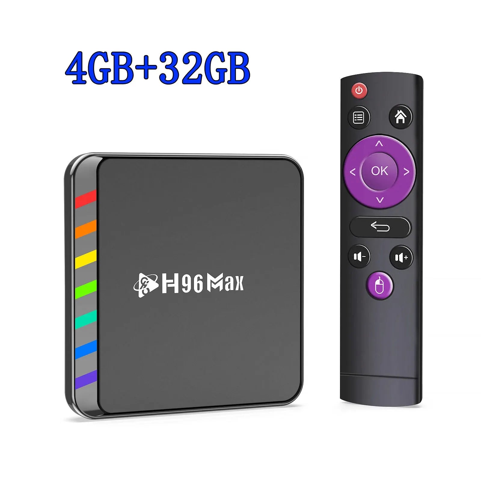 4K Smart TV Box Android 11 mit WiFi6 & Quad Core