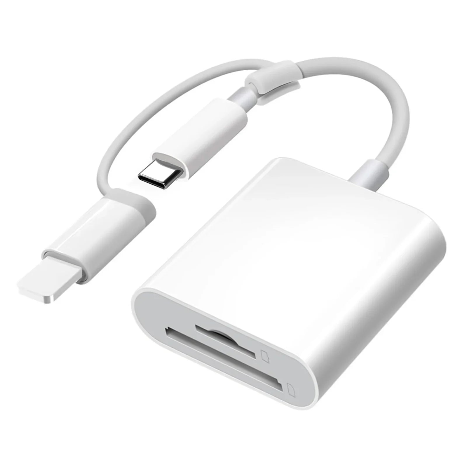 Universeller TF SD Kartenleser für iPhone & Typ C