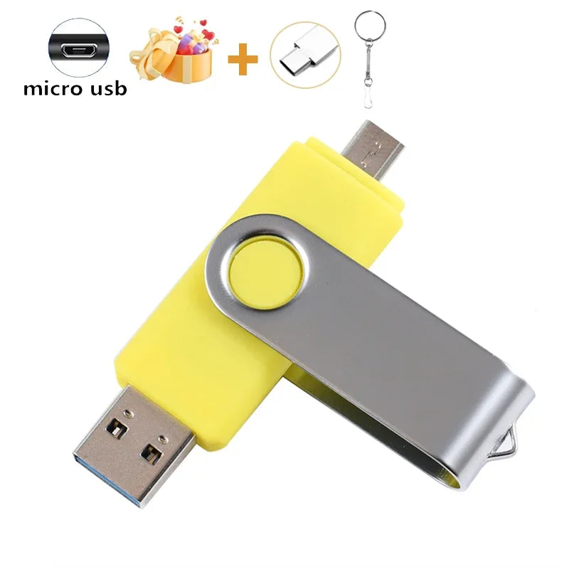2-in-1 USB-Flash-Laufwerk 128 GB