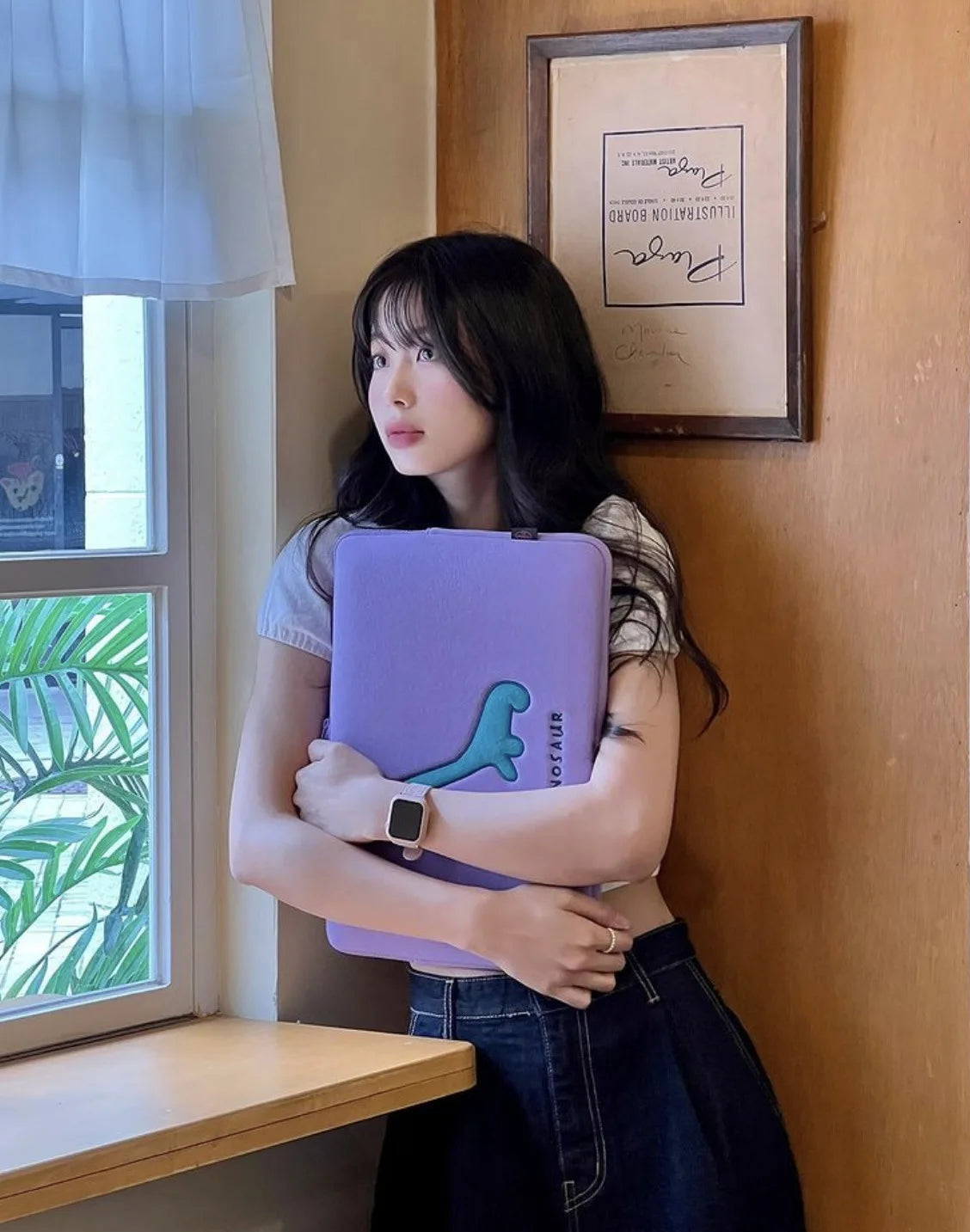 Koreanische süße Laptop-Tasche 13–16 Zoll