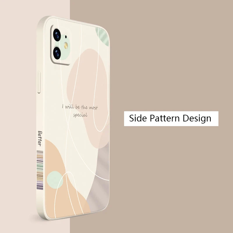 Cartoon Blumenhülle für Galaxy S & A-Serie