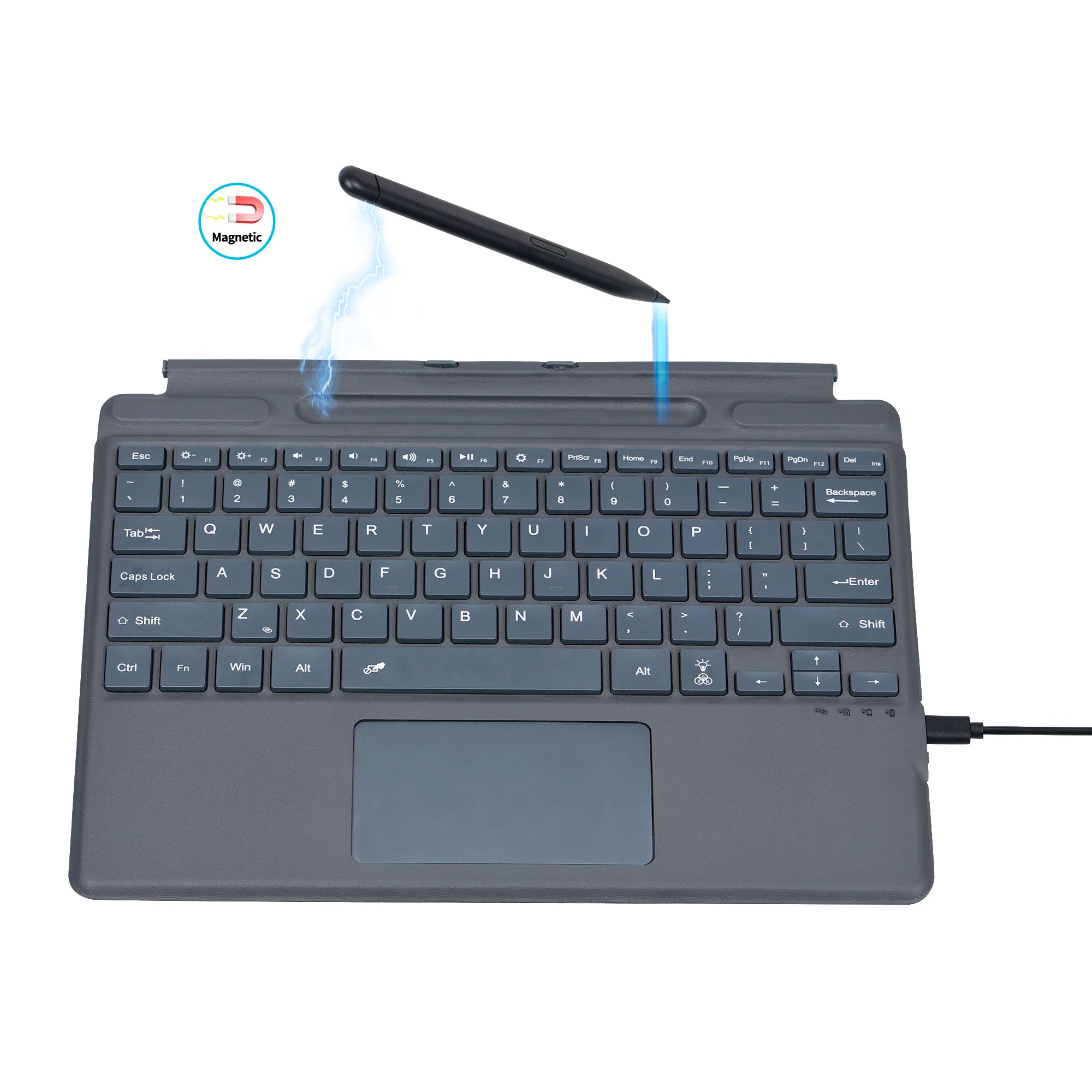Surface Pro 8/X Tastatur mit Touchpad kompatibel