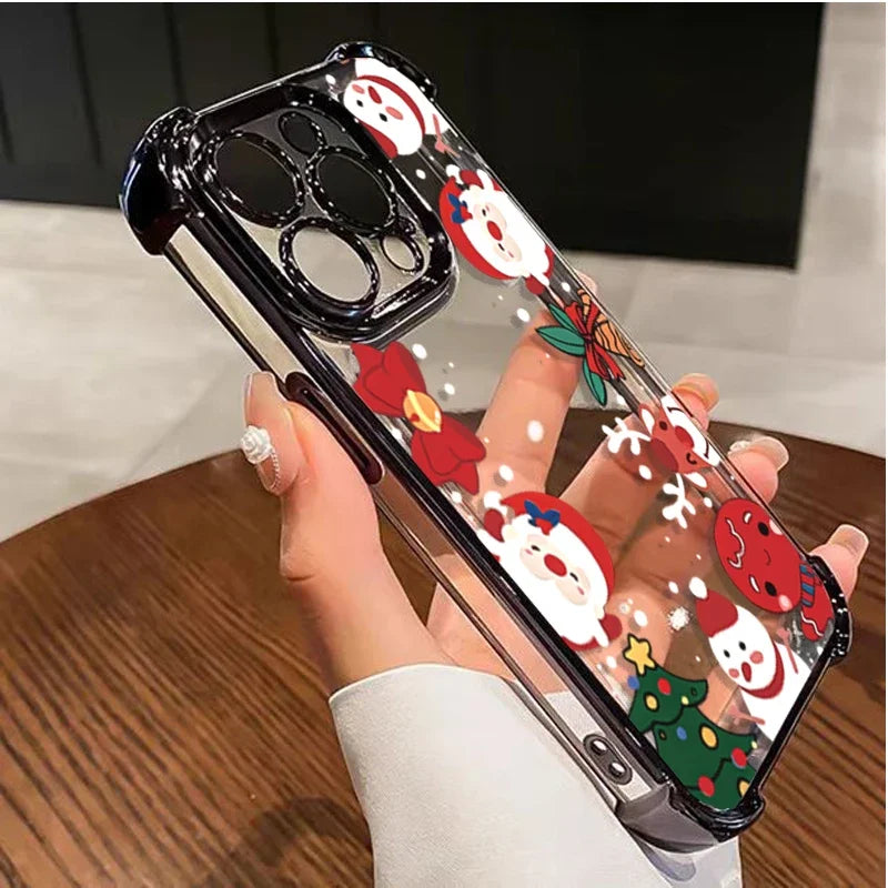 Christmas TPU phone case for Google Pixel 8 9 10, luxury design