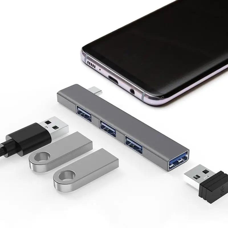 4-in-1 USB-C Hub Docking Station 3.0