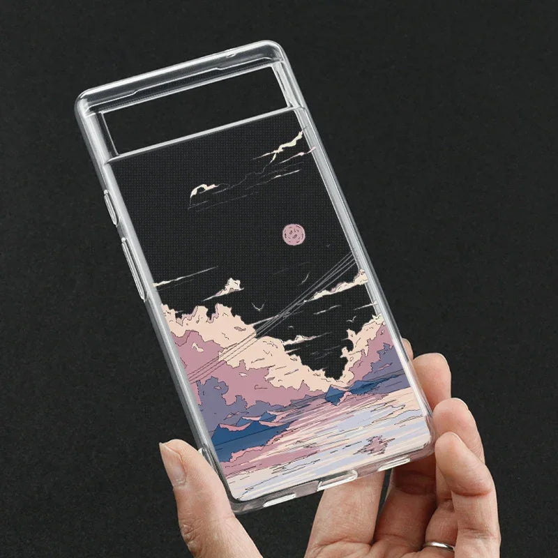 Anime Landscape Case for Pixel 6-8 Pro