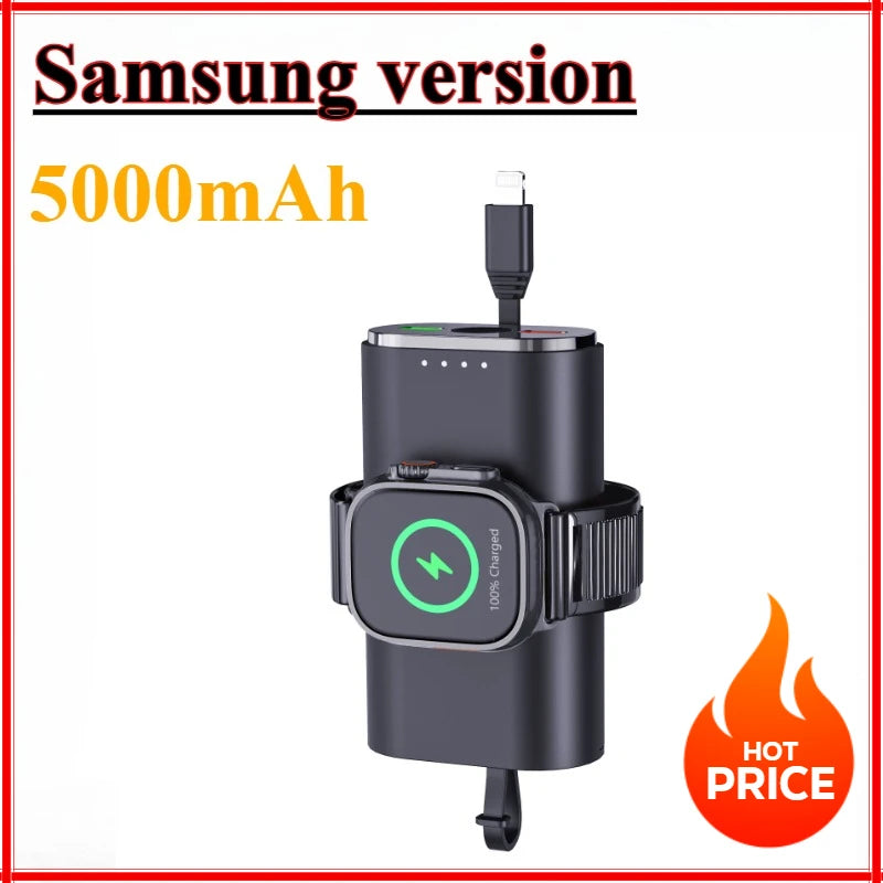 QINGFEI 5000mAh Smartwatch Powerbank