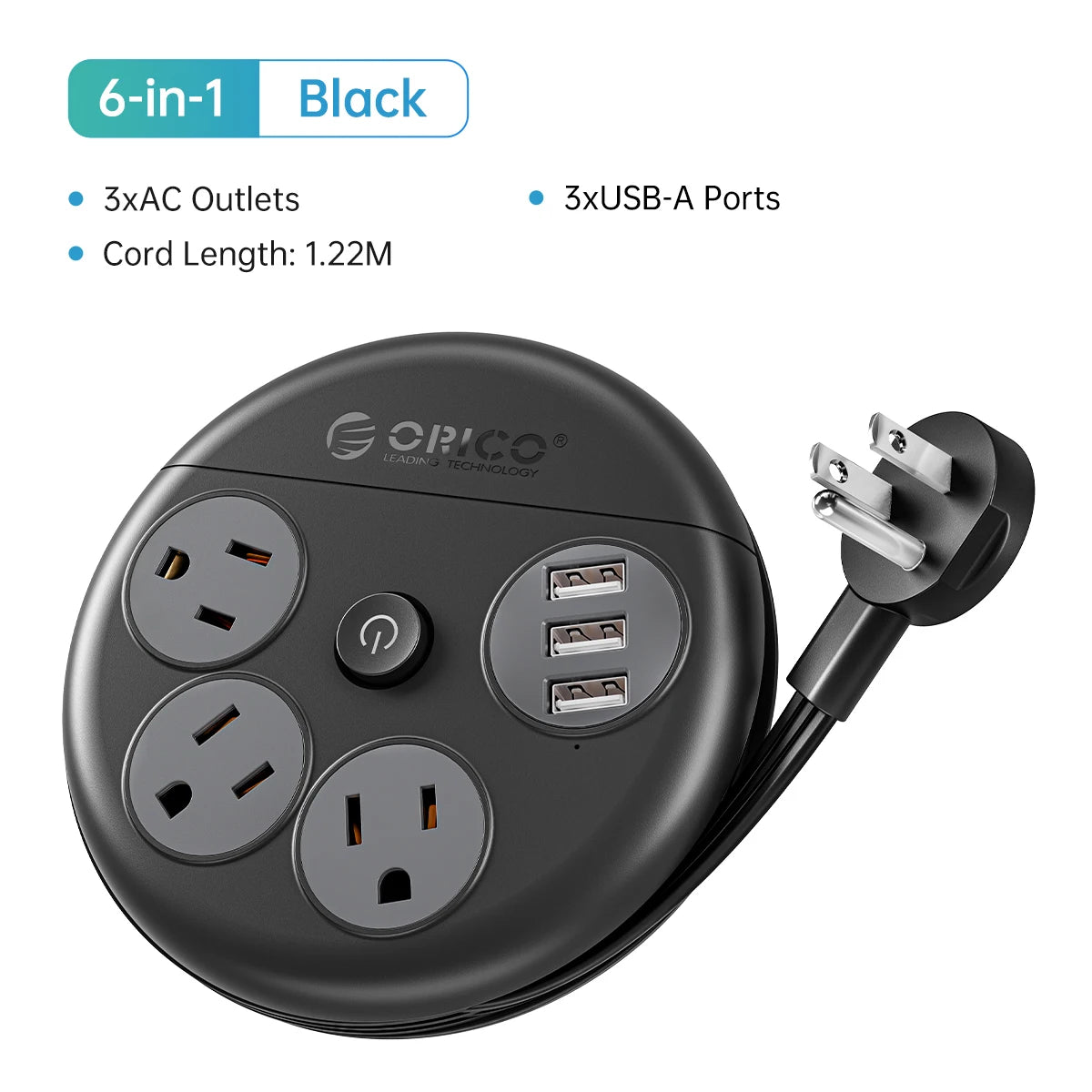 Steckdosenleiste Reiseadapter USB-C