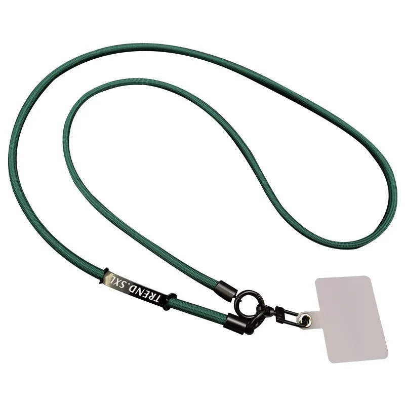 Langes einfarbiges Crossbody-Handylanyard mit Clip