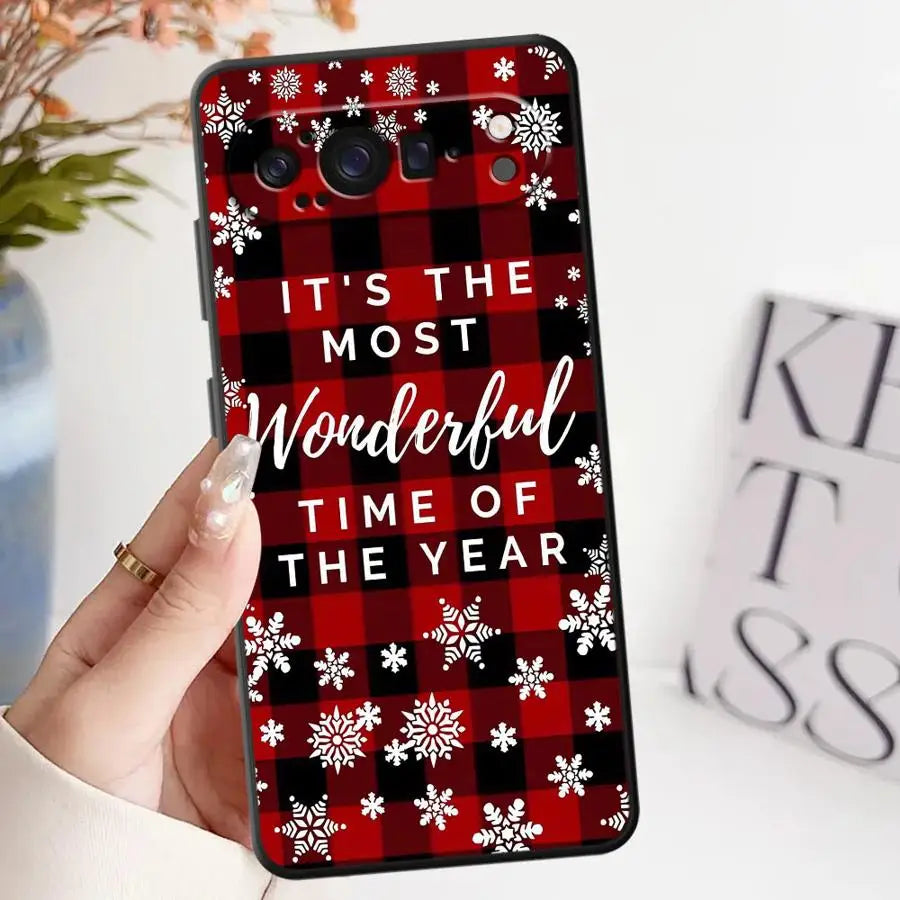 Weihnachtsbaum Hülle für Google Pixel Serie