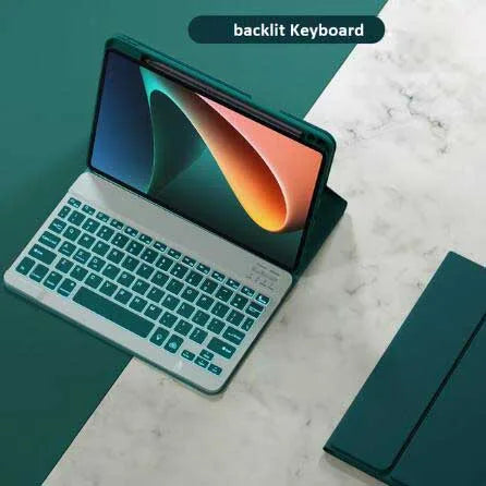Kabellose Tastatur mit Maus für iPad Hülle