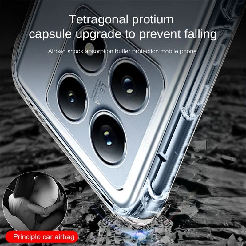 Klare TPU-Hülle für Xiaomi 14T Pro 5G 2024