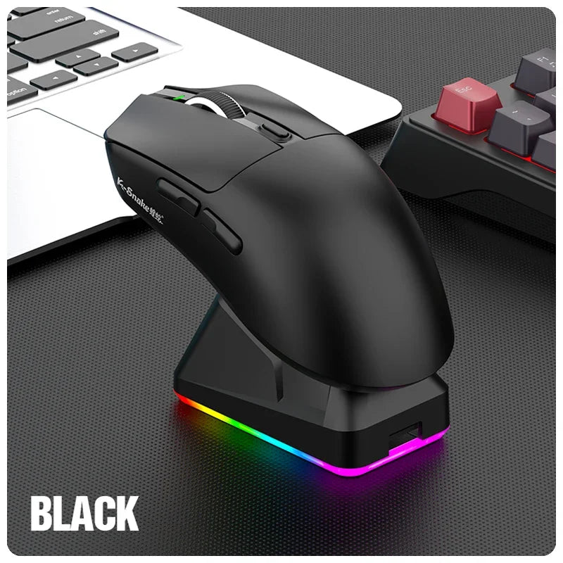 Kabellose Gaming-Maus mit RGB und 12000 DPI