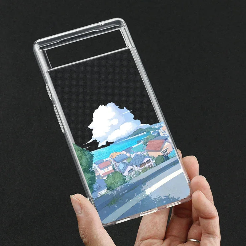 Anime Landscape Case for Pixel 6-8 Pro