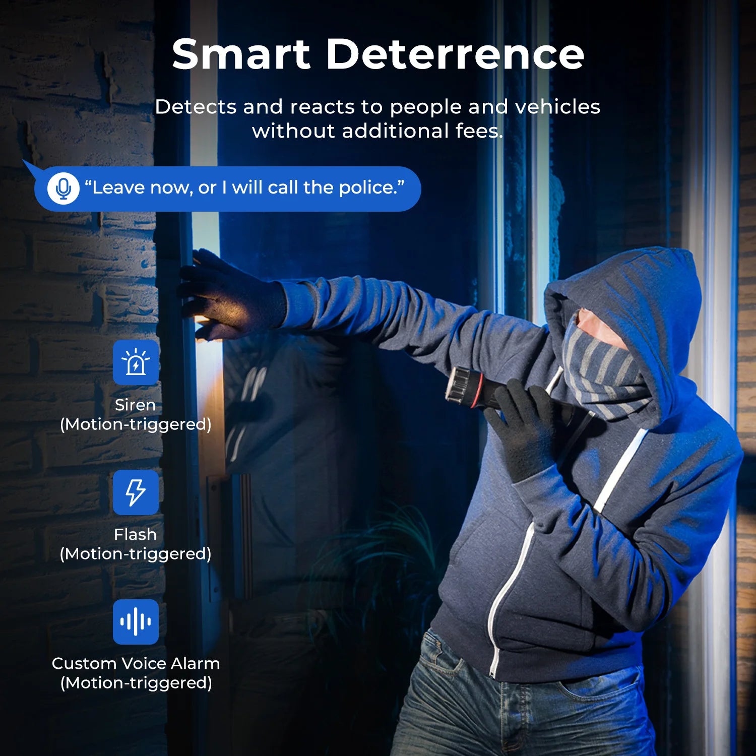 360° Dual-Lens Außenkamera mit WLAN & Farb-Nachtsicht