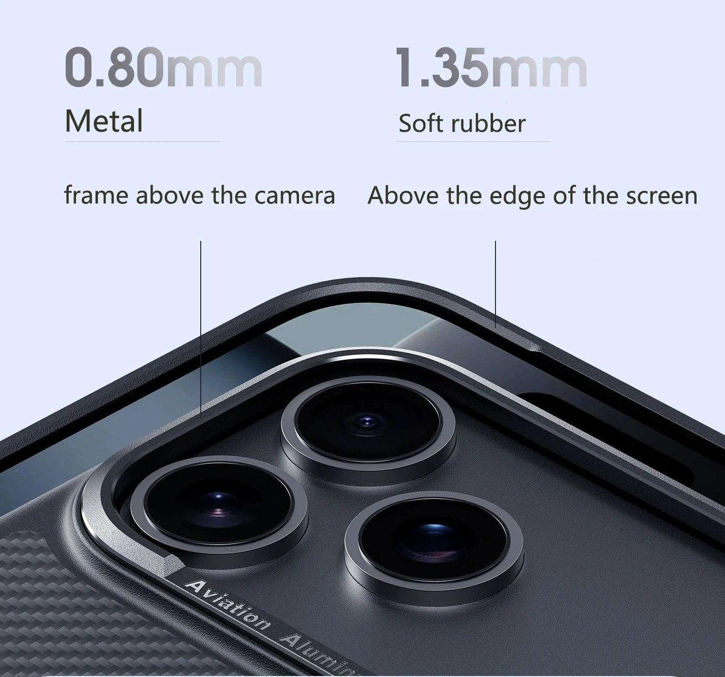 Kevlar Aramidfaser Hülle für iPhone 17 Pro Magnet