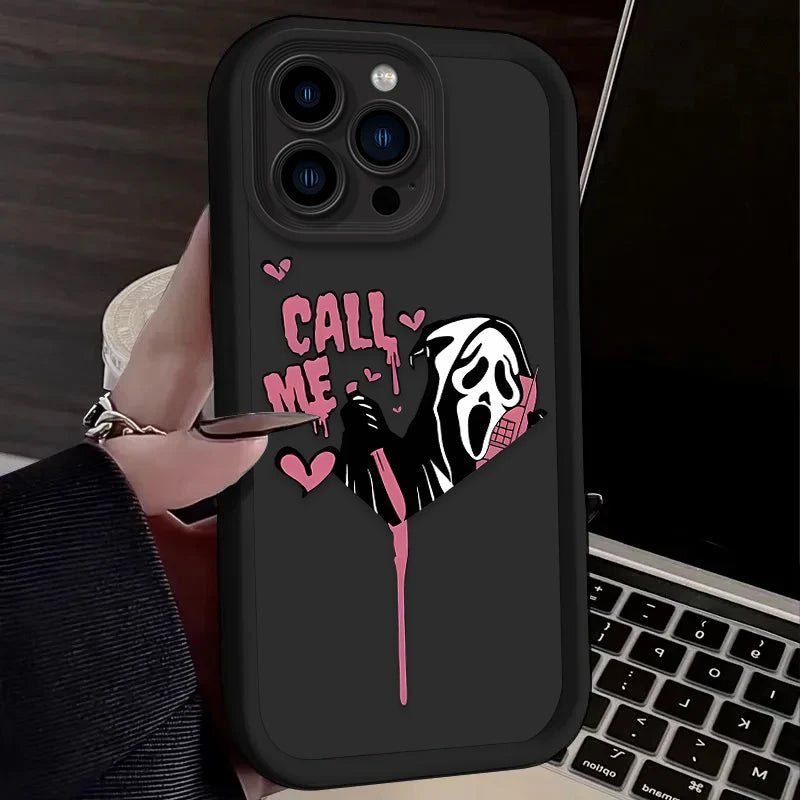 Scream Ghost Call Case for iPhone 16