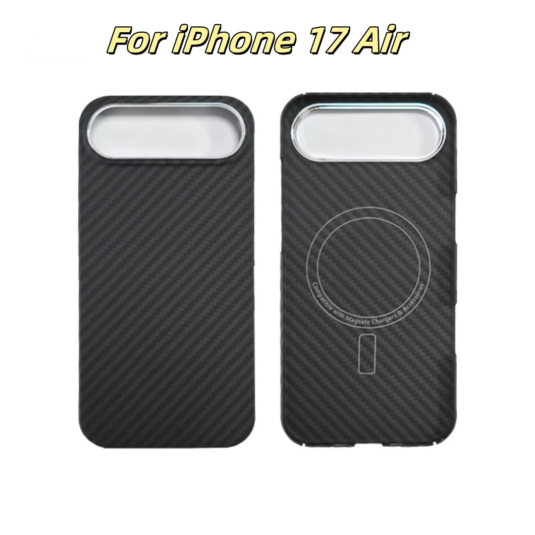 Magsafe Carbon Aramid Hülle für iPhone 17 Pro Max