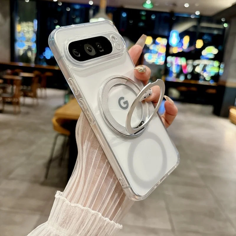 360° Metall-Ständer Hülle für Google Pixel 9