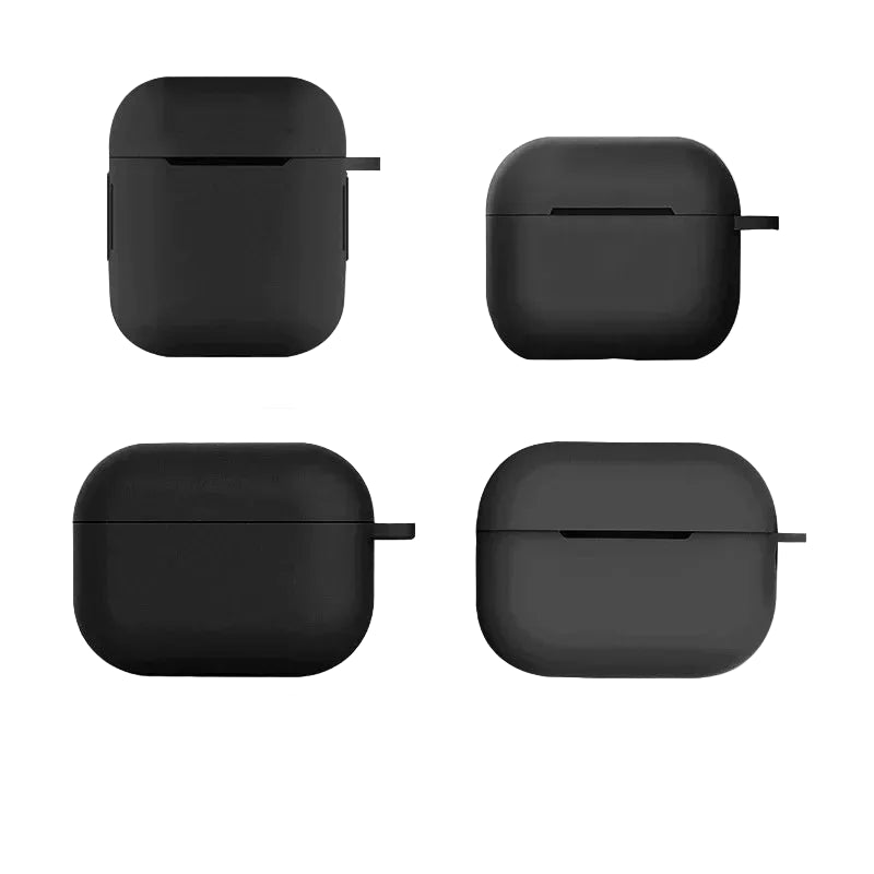 Rosa Silikon Airpods Hülle Schutzcase