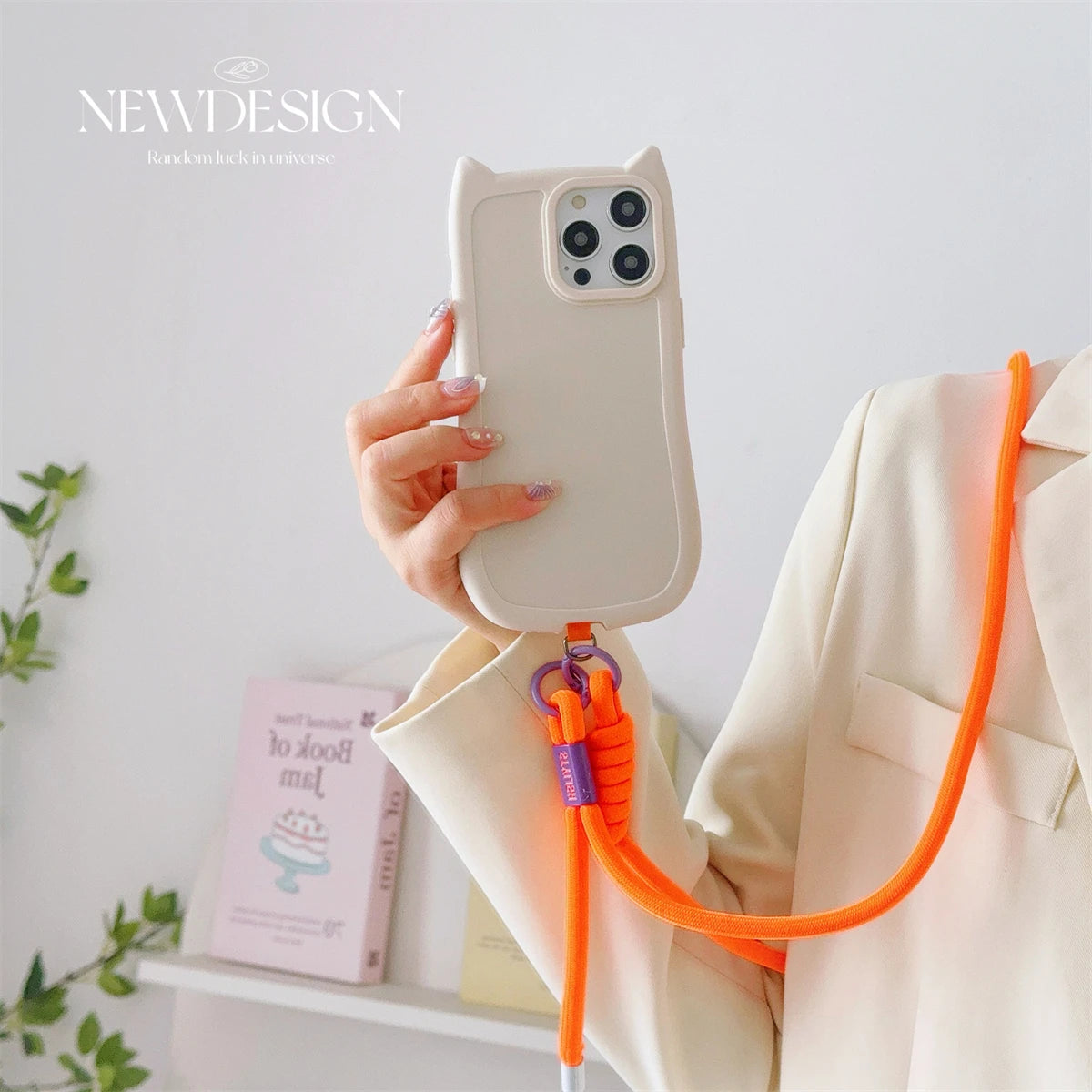 Verstellbares Universal Handy-Lanyard mit Schultergurt