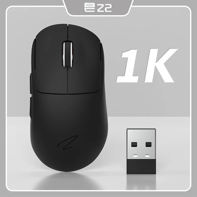 Leichte 4K Gaming-Maus mit 3 Modi und 6 DPI-Stufen