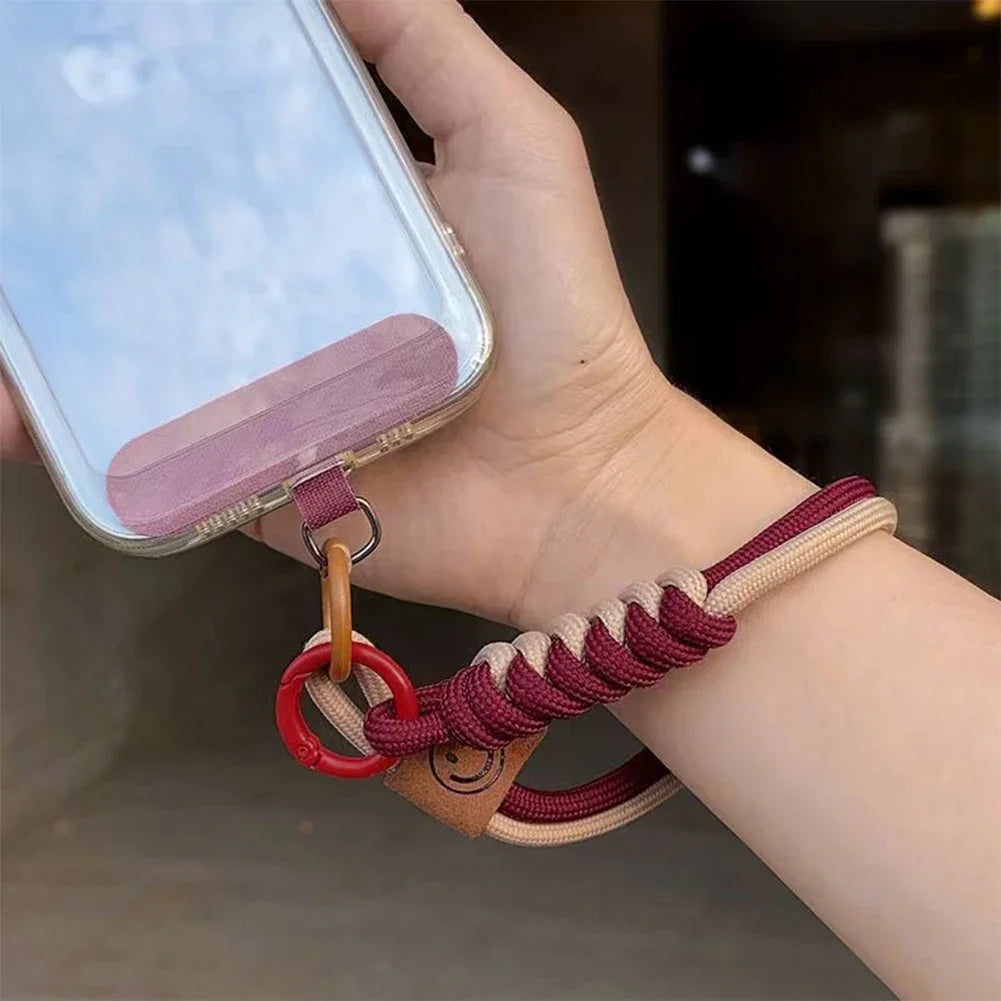 Universelles buntes Handyband – kurzes, vielseitiges Seil