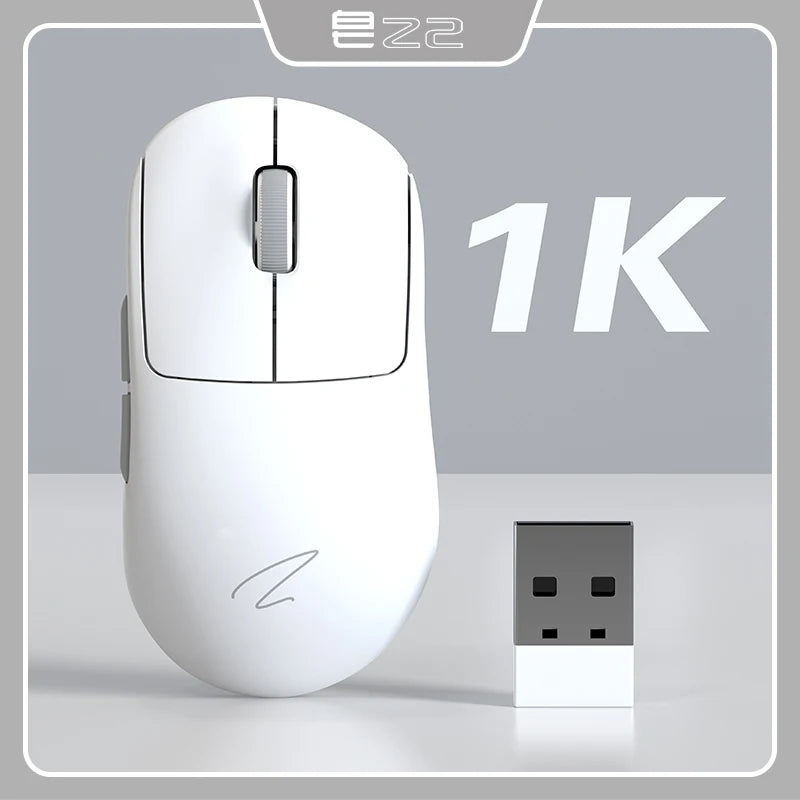 Leichte 4K Gaming-Maus mit 3 Modi und 6 DPI-Stufen