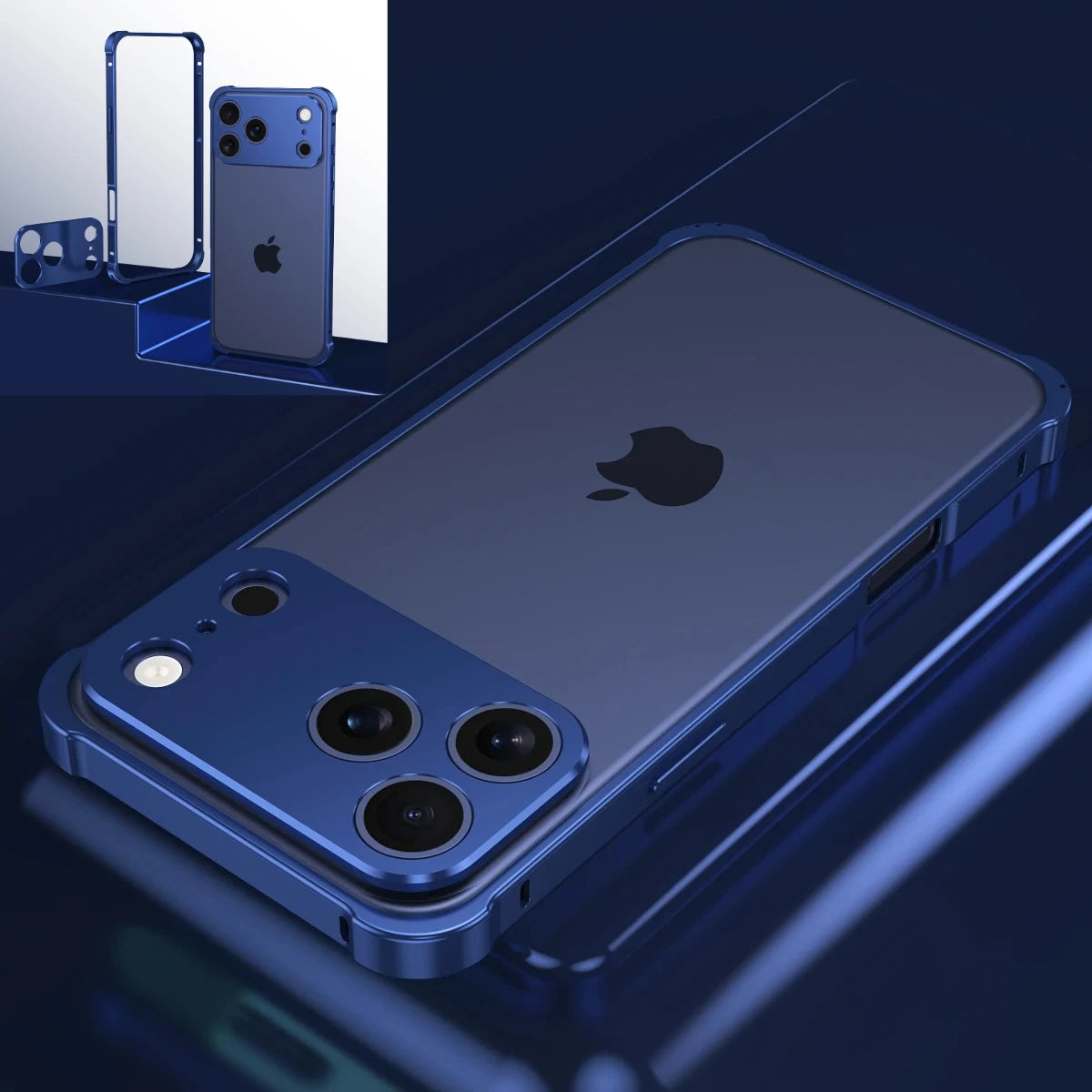 Aluminium Slim Frame Hülle iPhone 17 Serie