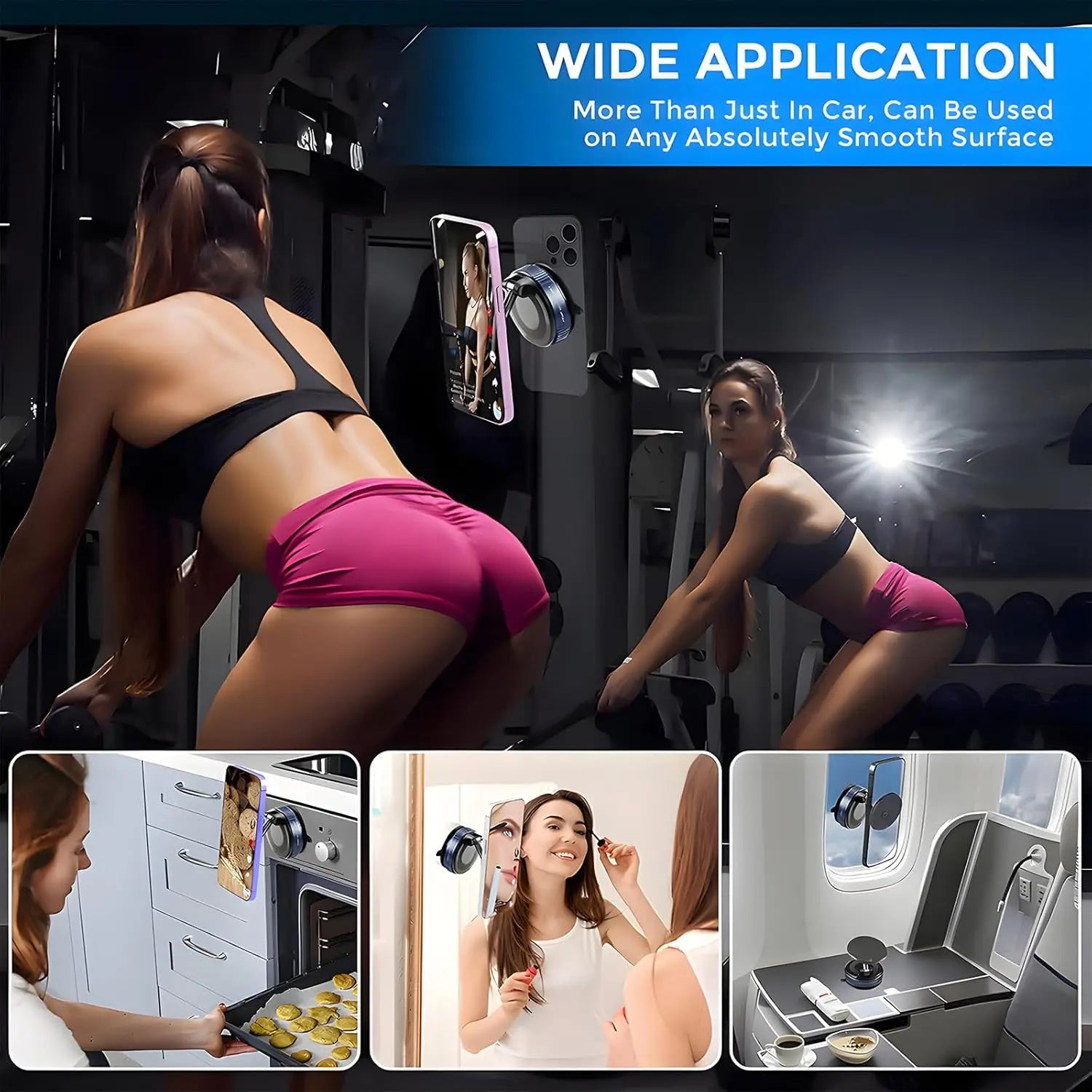 360° Kfz-Handyhalter mit Magsafe & Ladefunktion