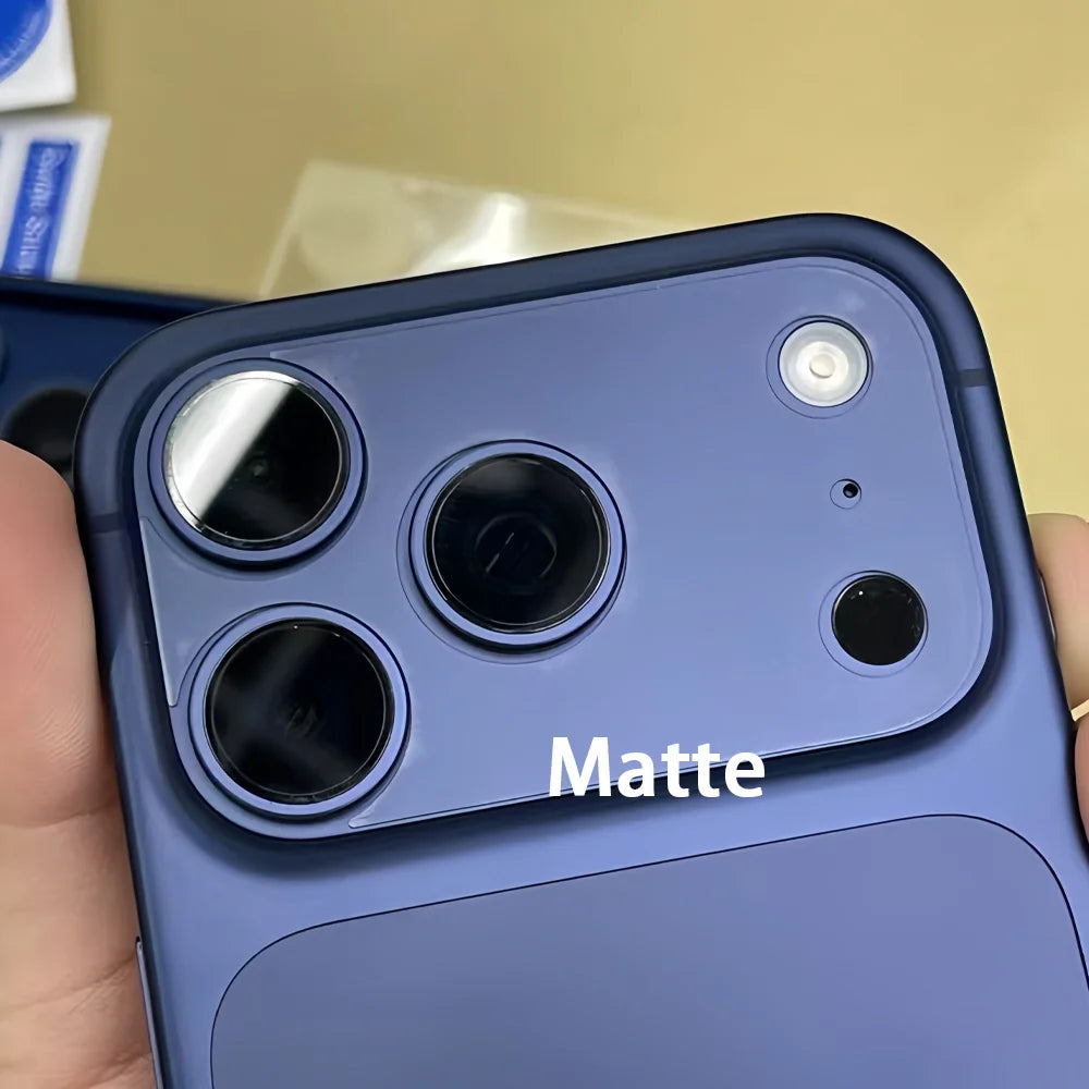 HD and matte lens protector for iPhone 17 series