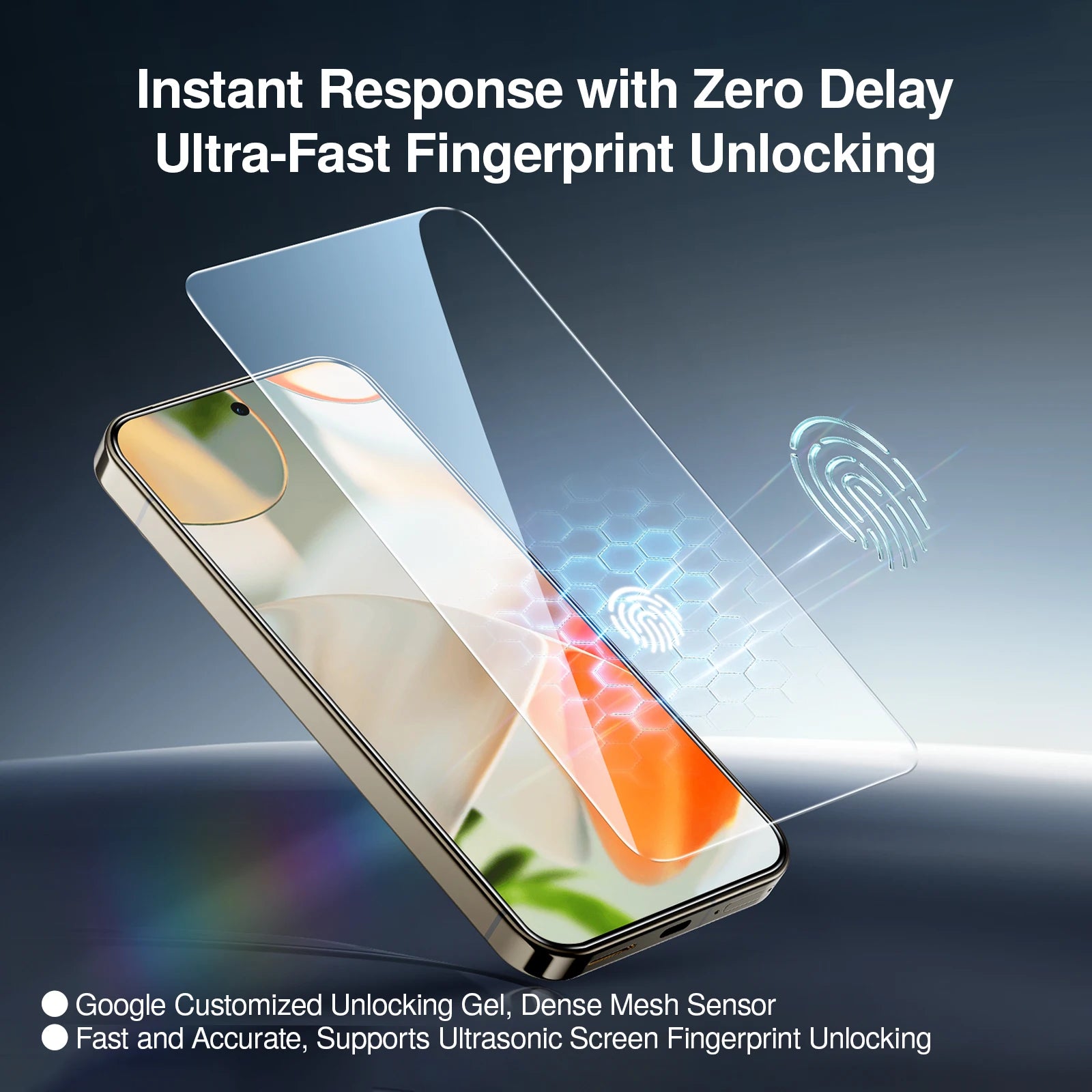 3-pack of tempered glass screen protectors for Google Pixel 9 Pro XL