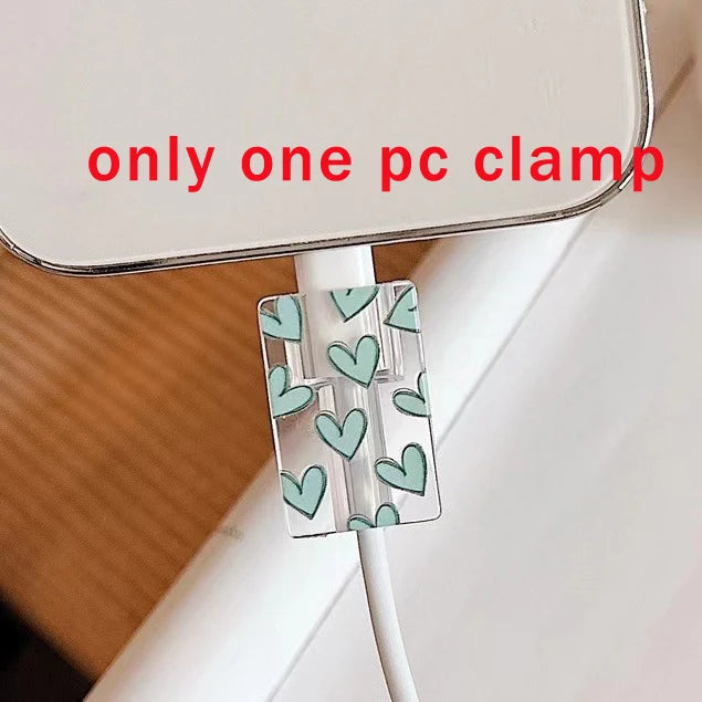 Ladekabel Schutz Hülle Love Muster für iPhone & Apple