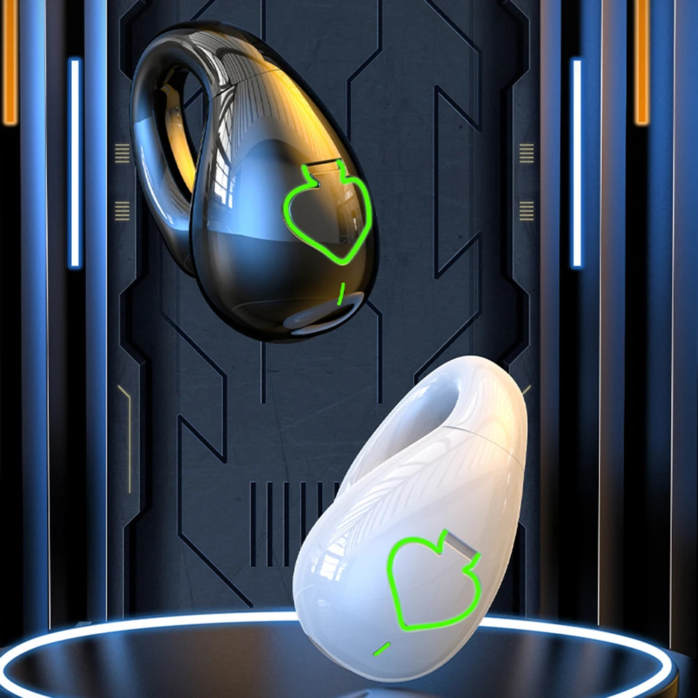 Einzelner Ohrclip Knochenleitung Headset