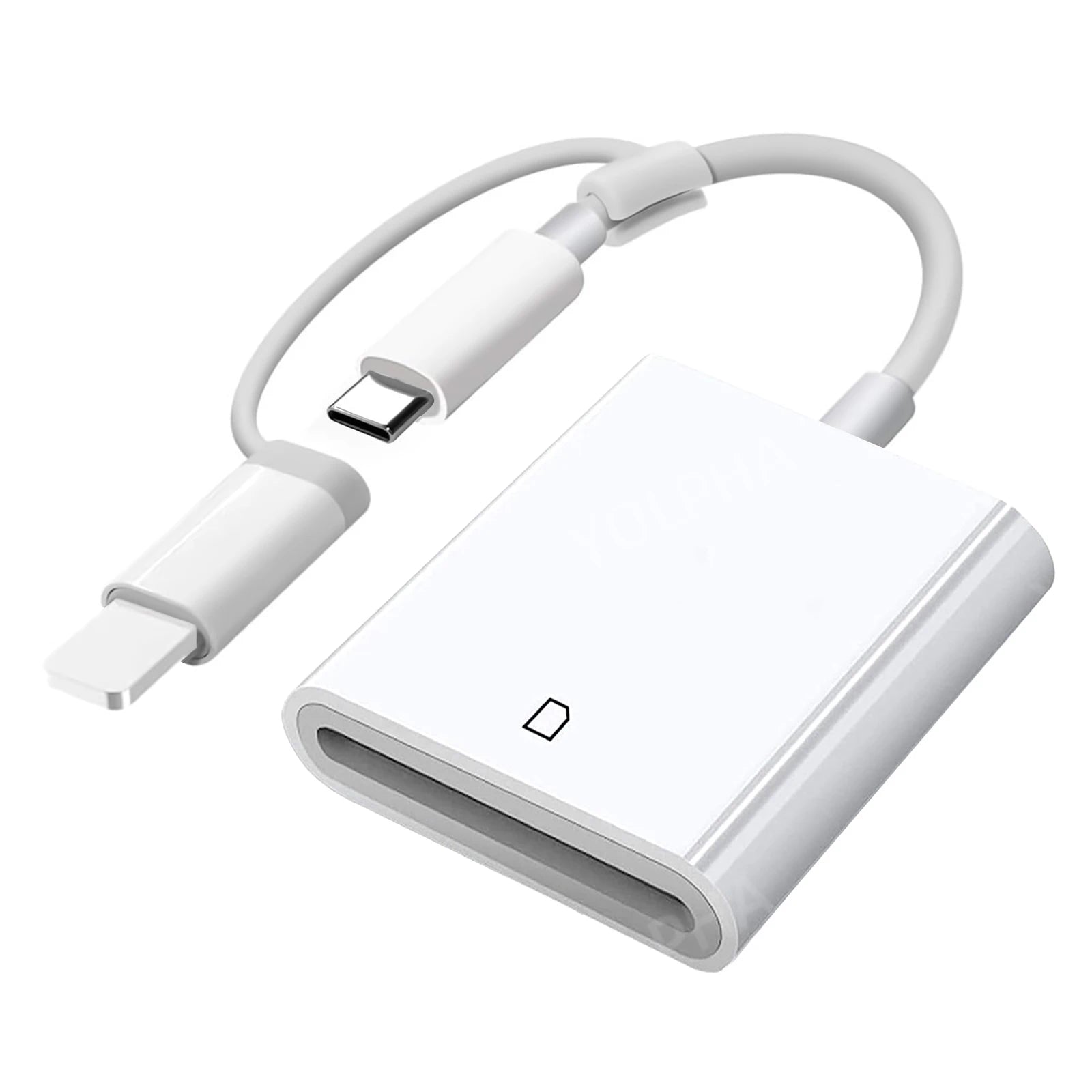 Universeller TF SD Kartenleser für iPhone & Typ C