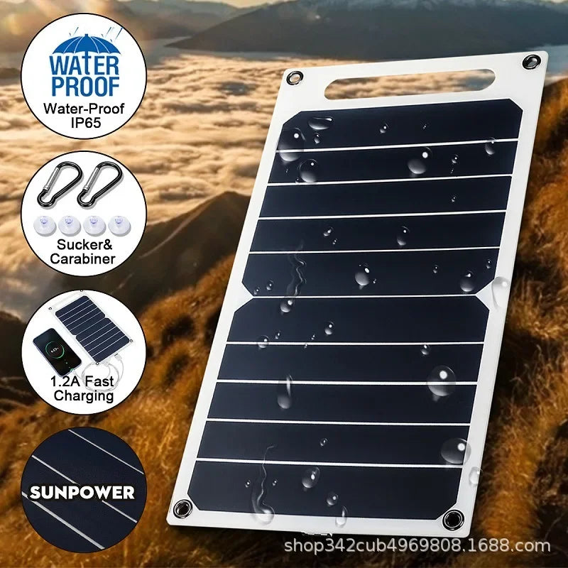 30W Solar Power Bank Waterproof for Travel