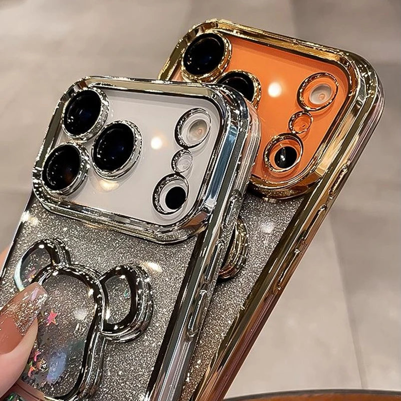 Niedliche Quicksand Bären Hülle für iPhone 17