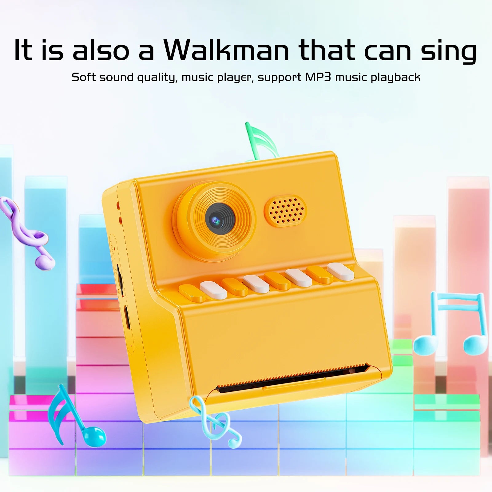 Kinderkamera Sofortbild 1080P HD 48MP Spielzeug