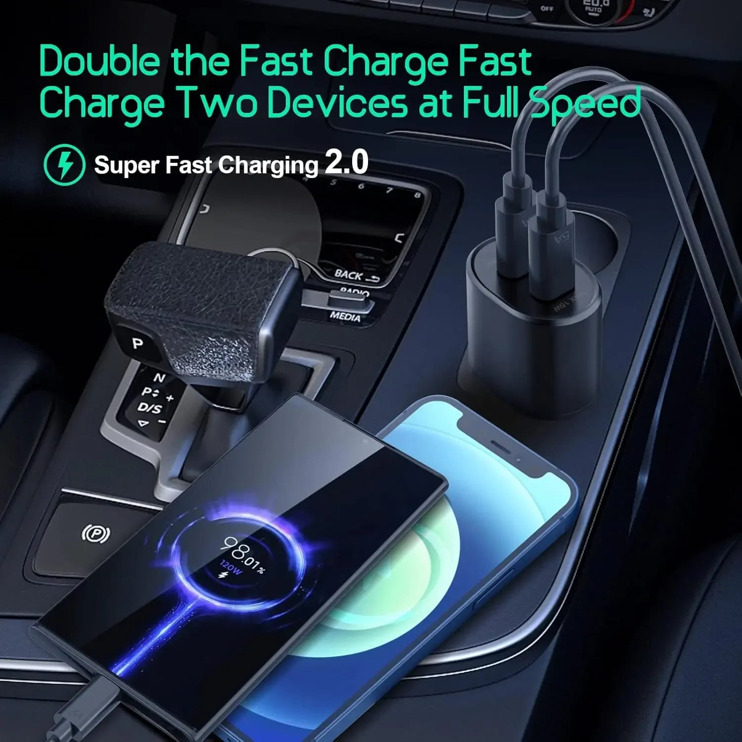 Best 60W USB Car Charger PD Fast Charging