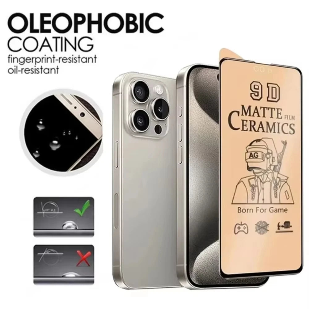 Mattes Keramik Schutzglas für iPhone 17 Pro Max