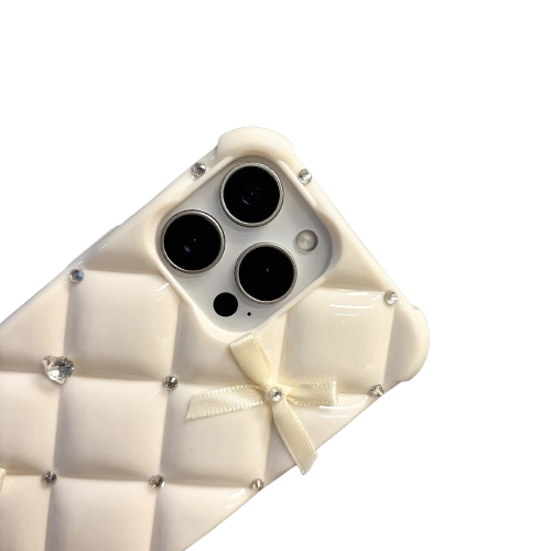 Luxus Glitzer Strass Schleifenhülle für iPhone 17