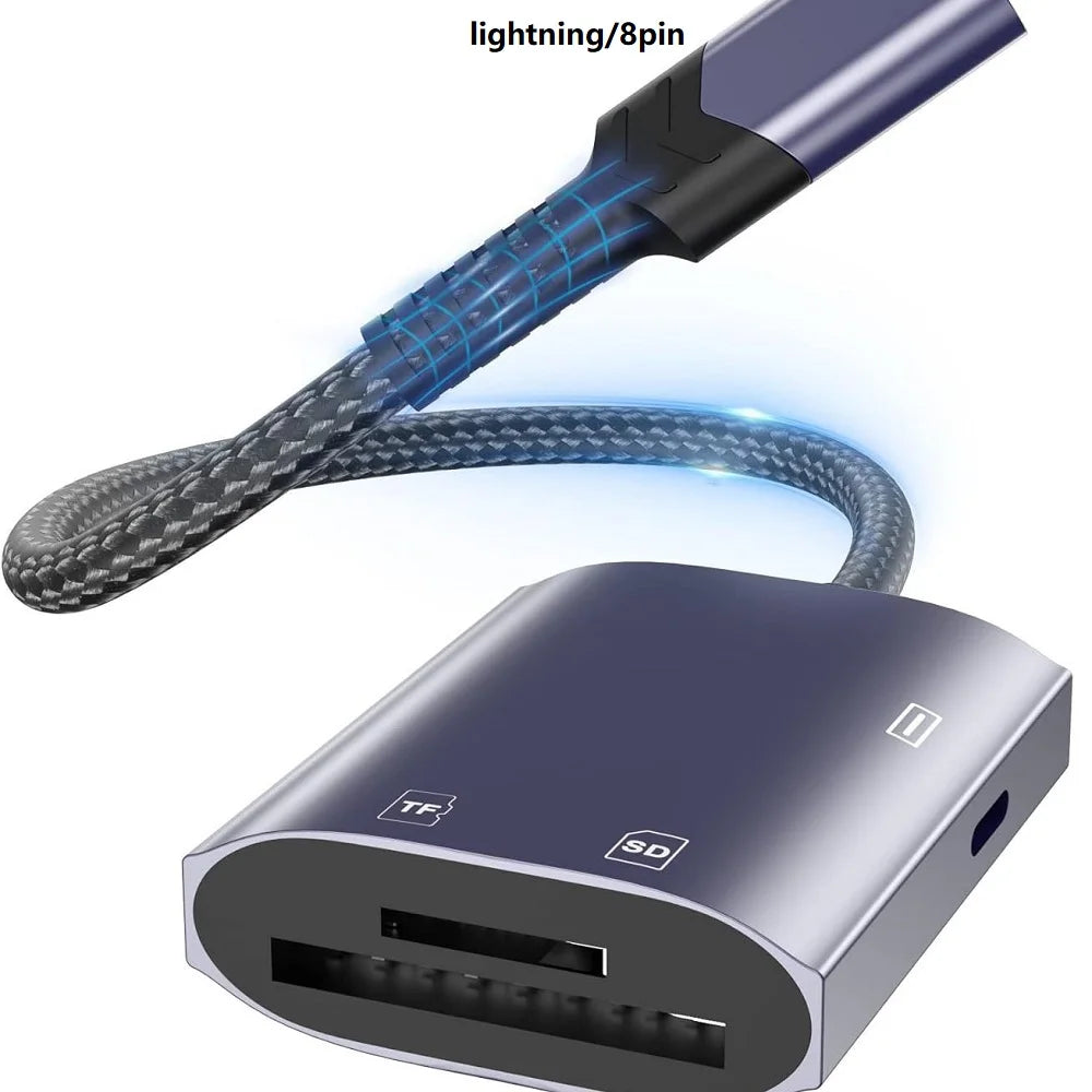 Lightning SD Kartenleser Micro SD TF Adapter