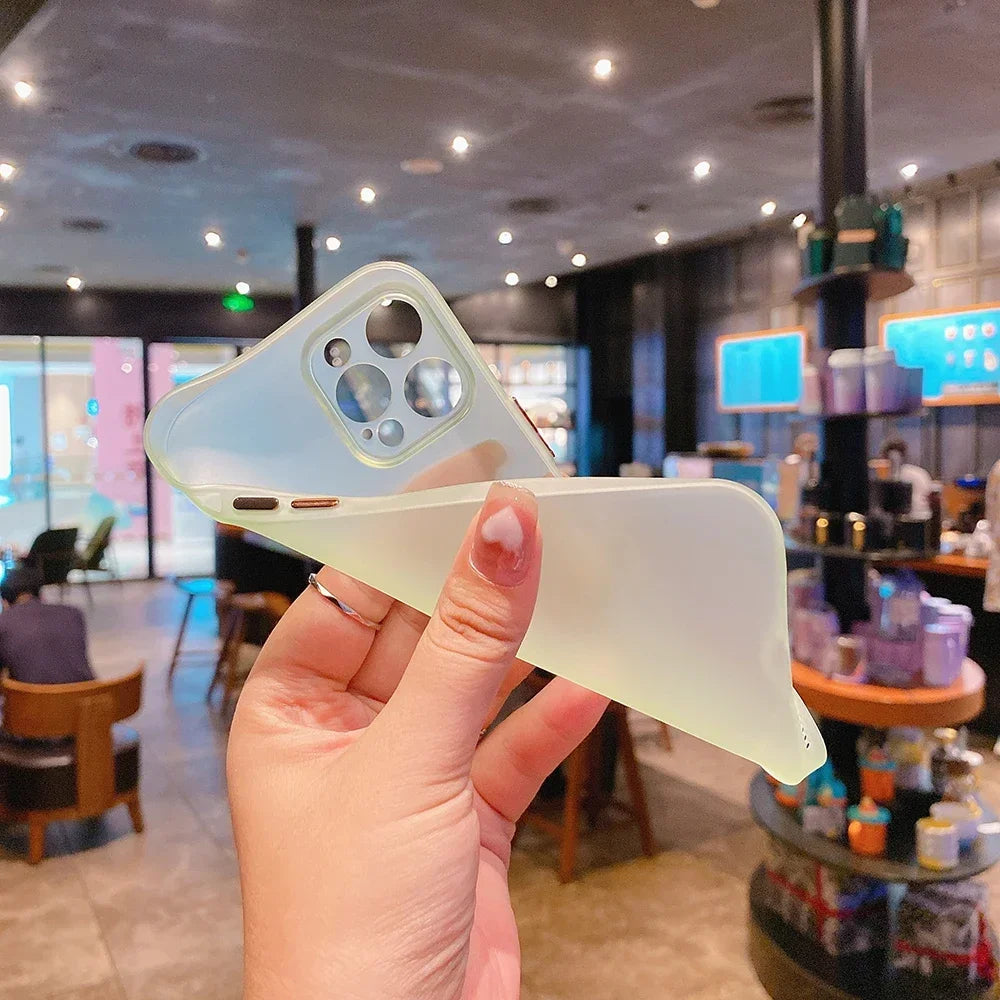 Ultradünne matte TPU-Hülle für iPhone 17 Serie