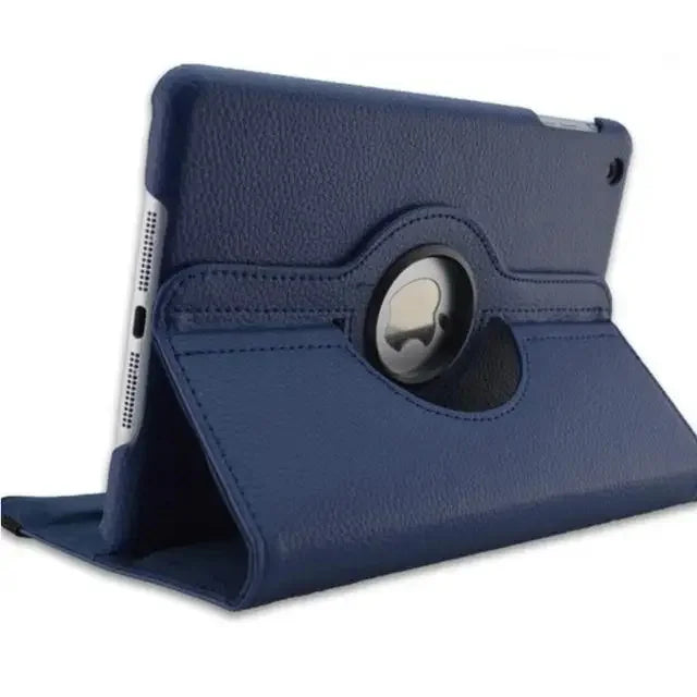 Rotating iPad case with stand function