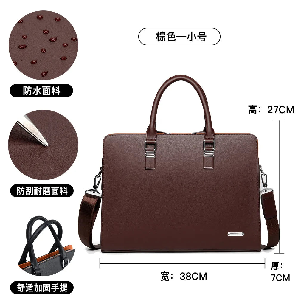 Business-Aktentasche Herren Schultertasche