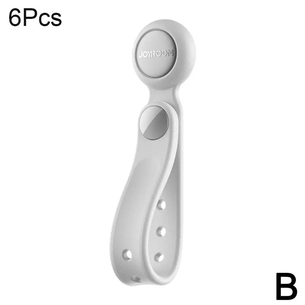 Magnetischer Silikon Kabel Organizer Set 6 Stück